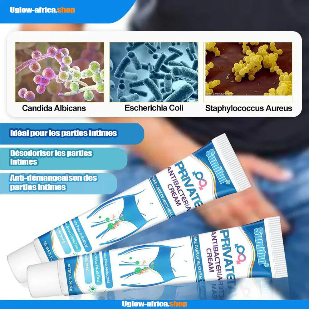 Crème Anti-bactérienne Intime