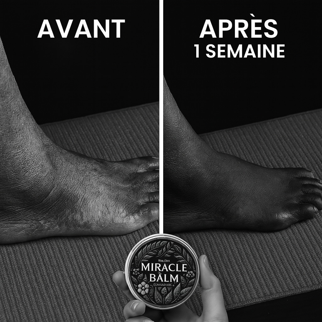 Baume miracle – Crème Apaisante pour les Articulations du Dos, des Jambes et des Pieds. Procure détente et confort.