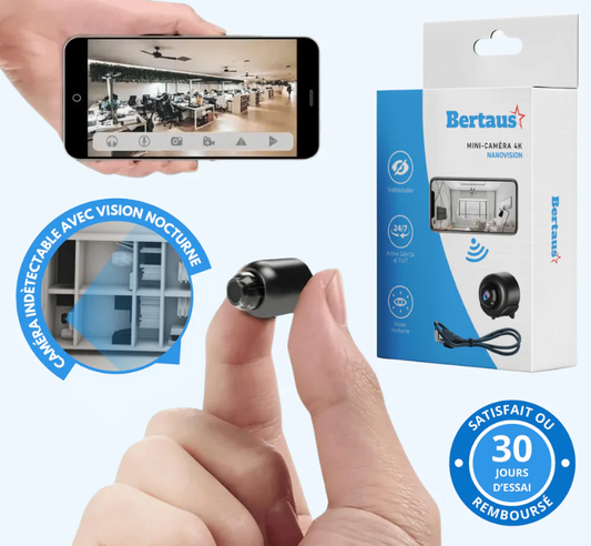 Mini‑caméra 4k Sans Fil