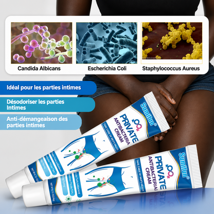 Crème Anti-bactérienne Intime