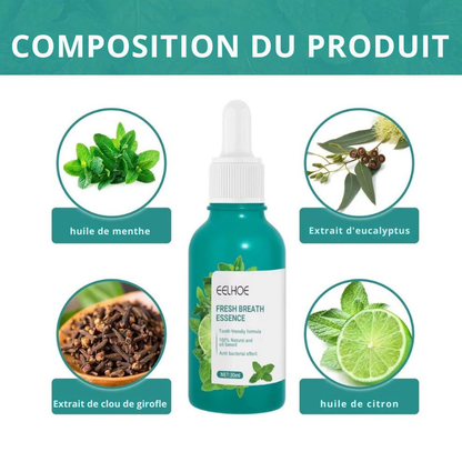 Assainisseur d'Haleine à la Menthe