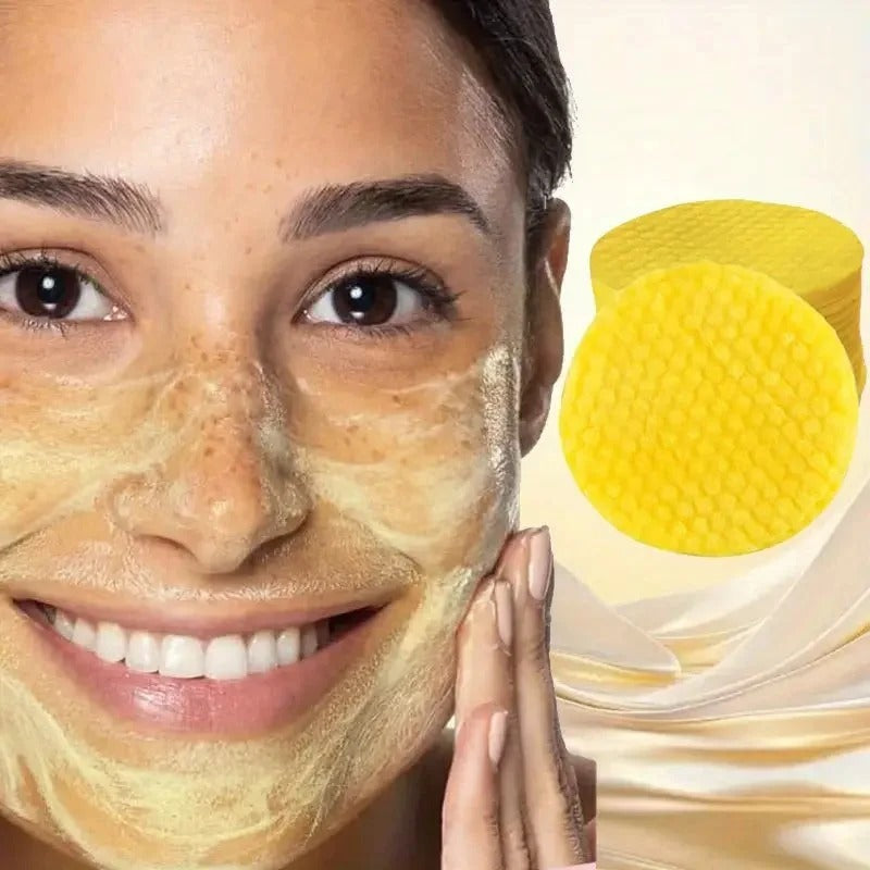 Lingettes Nettoyantes au Curcuma & Acide Kojique (50 pièces)