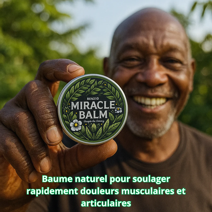 Baume miracle – Crème Apaisante pour les Articulations du Dos, des Jambes et des Pieds. Procure détente et confort.