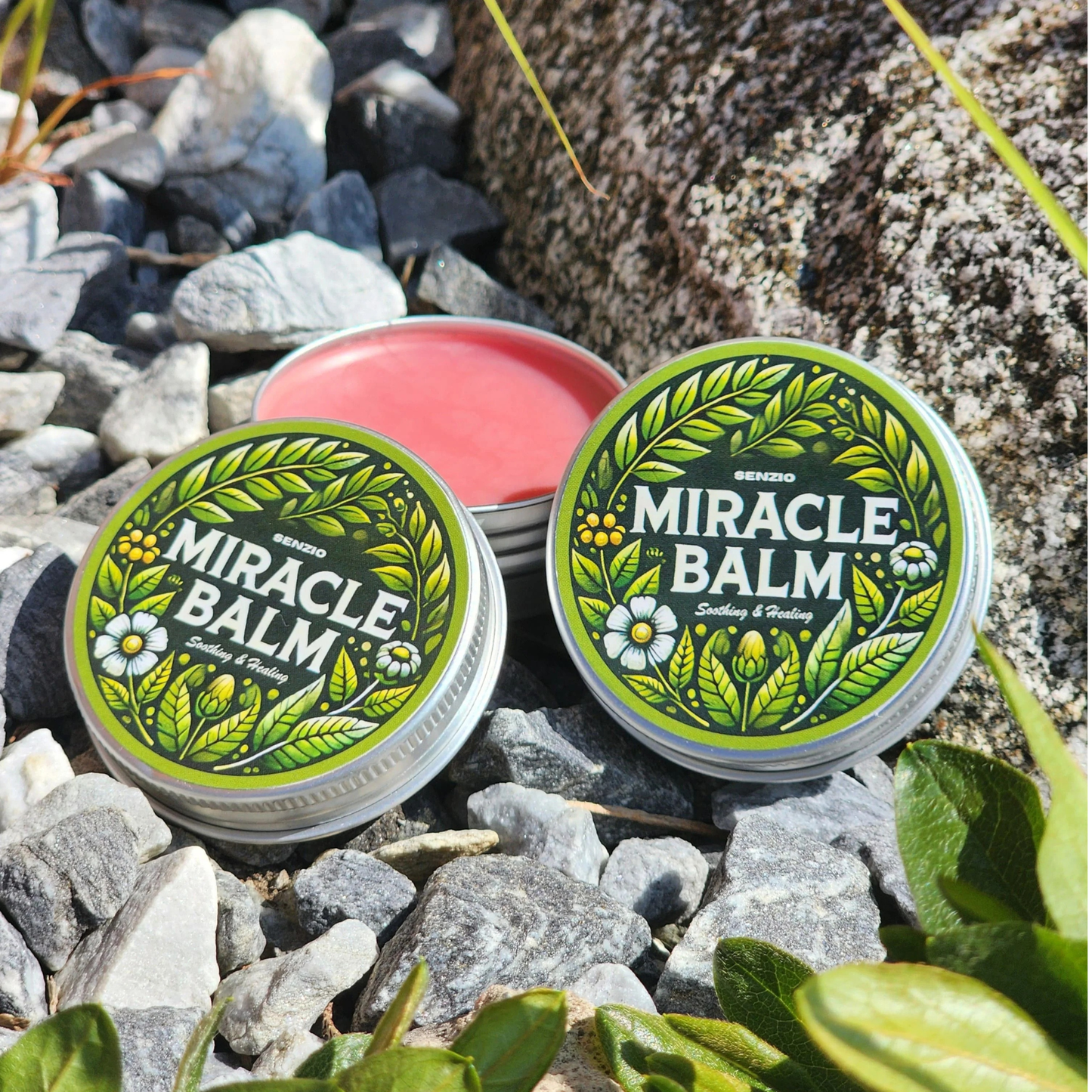 Baume miracle – Crème Apaisante pour les Articulations du Dos, des Jambes et des Pieds. Procure détente et confort.