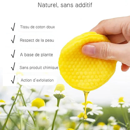 Lingettes Nettoyantes au Curcuma & Acide Kojique (50 pièces)
