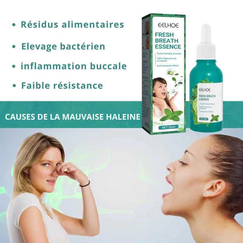 Assainisseur d'Haleine à la Menthe